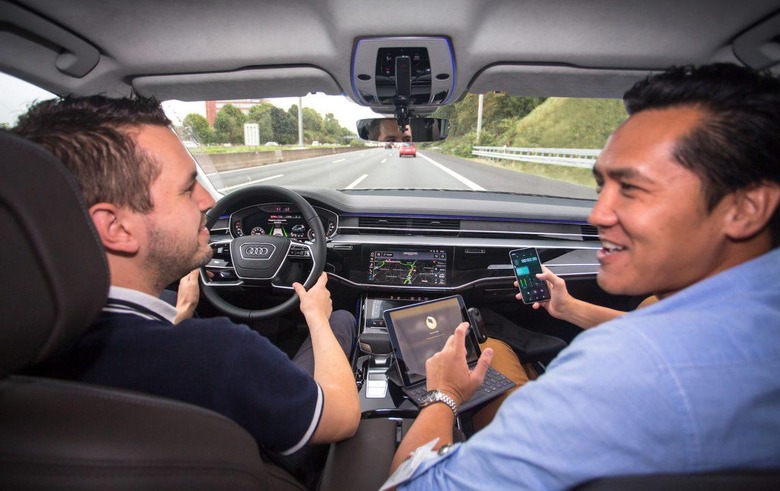 2019 Audi A8 Level 3 Autonomy First-Drive: Chasing The Perfect 'Jam' -  SlashGear