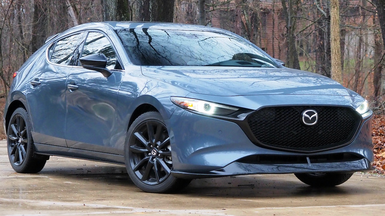 Blue 2021 Mazda3