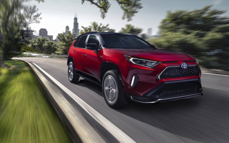 Rav4 prime plug discount in hybrid range