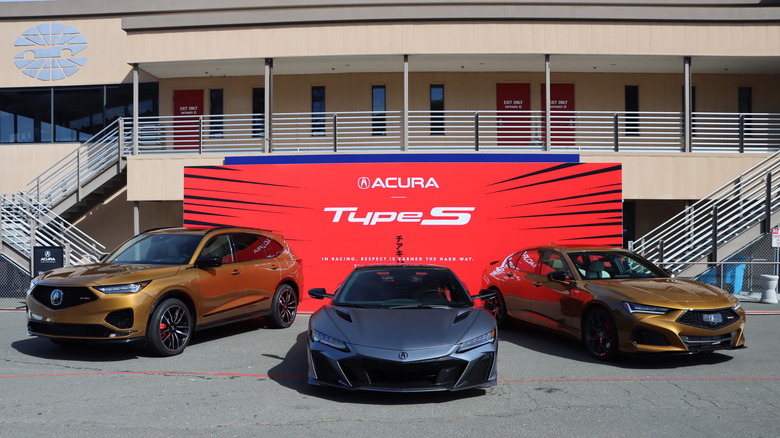 2022 Acura Type S Family Sonoma Raceway
