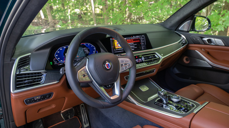 Green BMW Alpina XB7