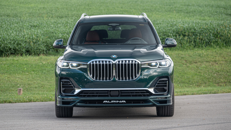 Green BMW Alpina XB7