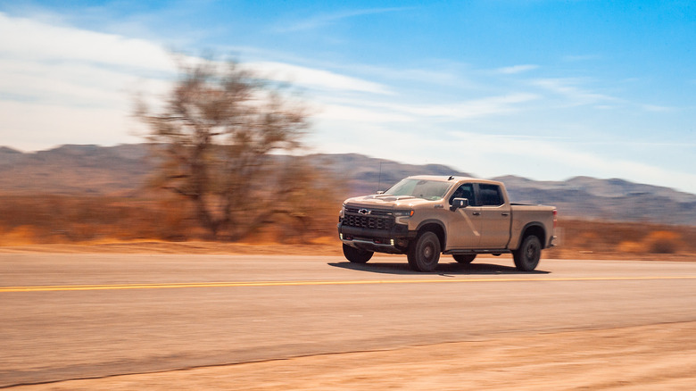 Driving on Box Canyon Road