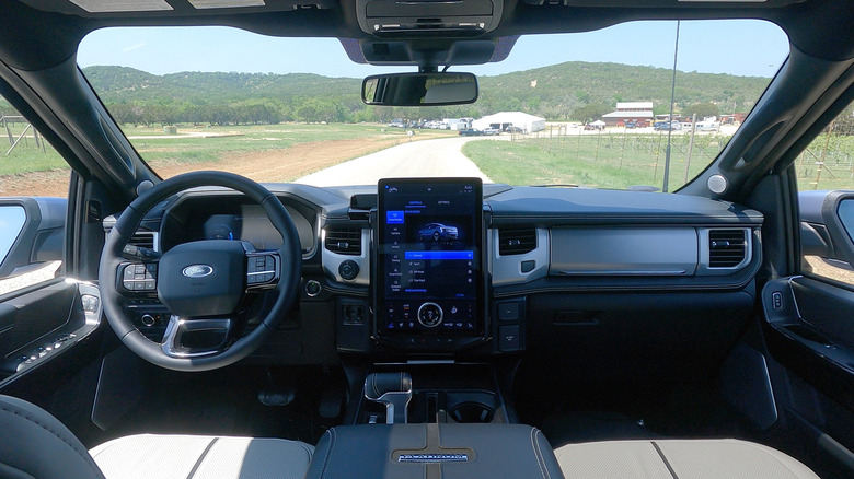 F-150 Lightning dashboard