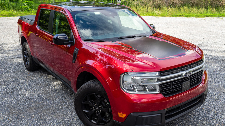 2022 Ford Maverick Lariat First Edition parked