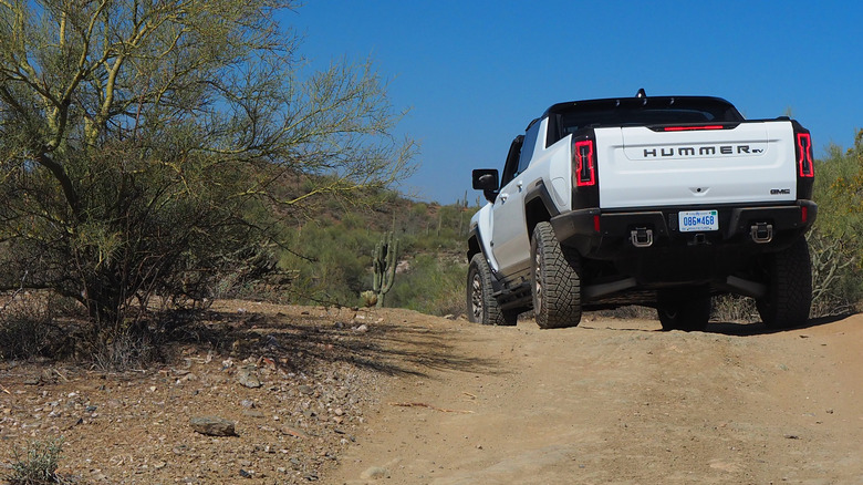 Hummer EV off-road