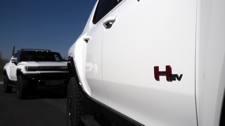 Hummer EV badging