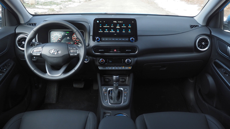 2022 Hyundai Kona dashboard