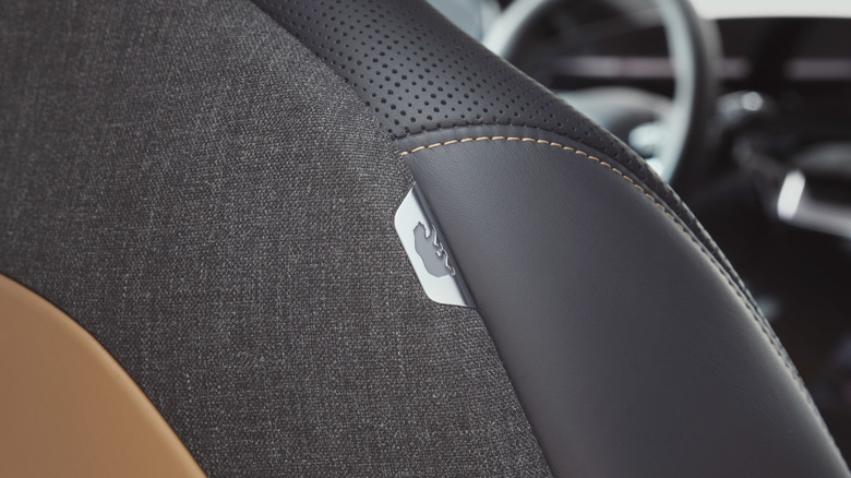 Air seat detail