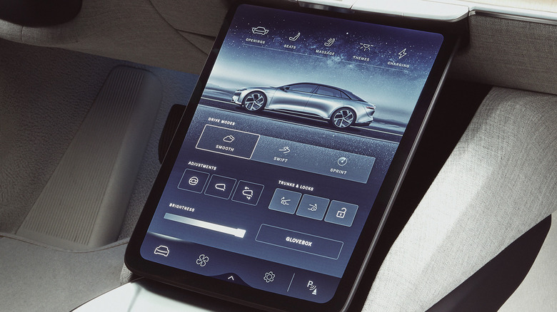 Air control screen