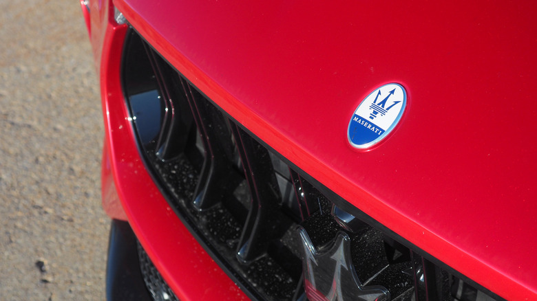 Maserati badge