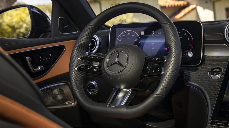 2022 C300 steering wheel