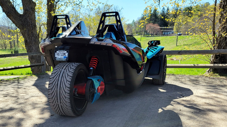 Polaris Slingshot rear wheel