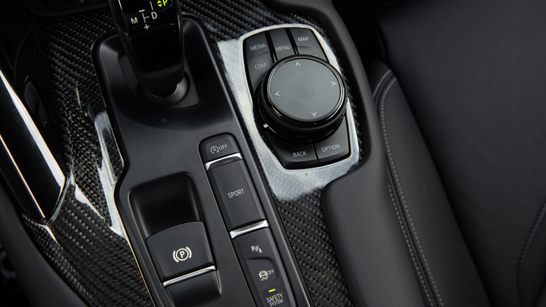 Toyota Supra controls