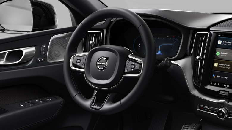 2022 Volvo XC60 Polestar Engineered steering wheel