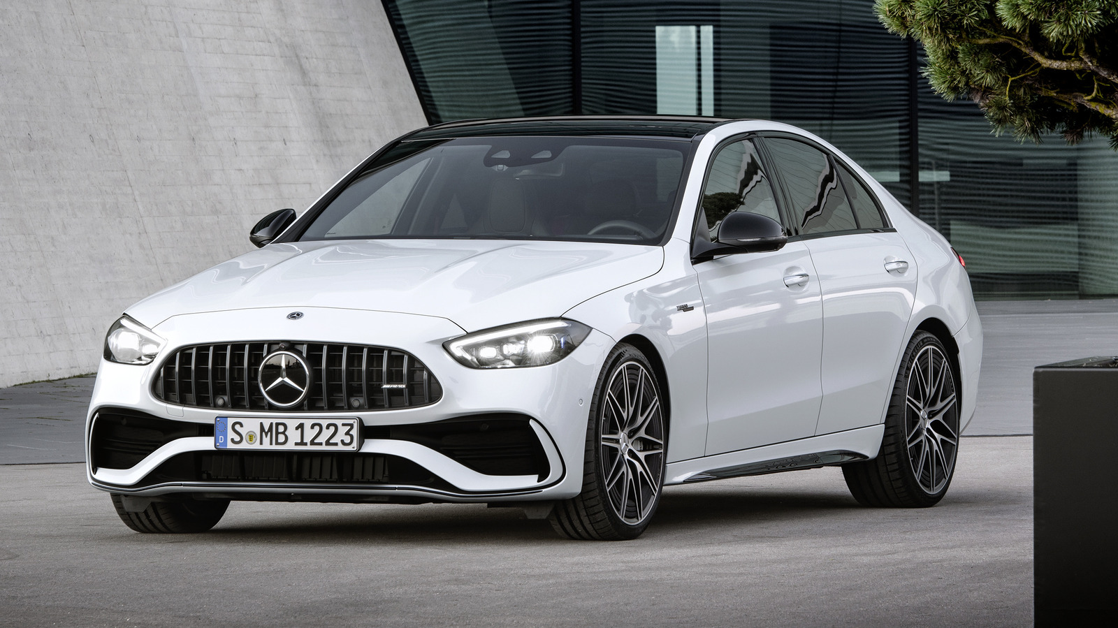 2023 AMG C 43 Sedan Brings F1 Turbo Tech To The Streets