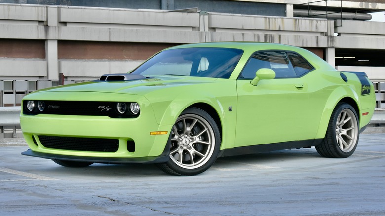 2023 Dodge Challenger Swinger front three quarter view.