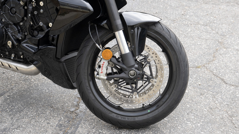 2023 Ducati Diavel V4 front wheel and brake