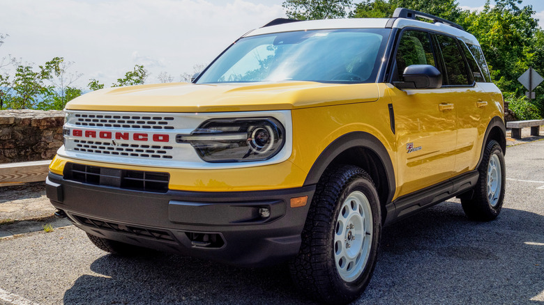 2023 Ford Bronco Sport Heritage Limited Edition parked
