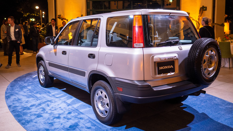 1997 Honda CR-V on display