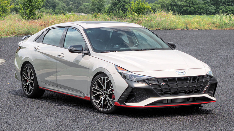2023 Hyundai Elantra N passenger side front