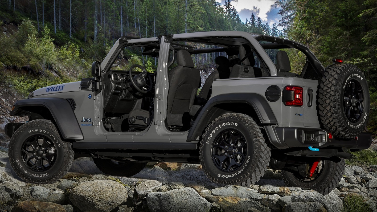 2023 Jeep Wrangler Willys 4xe Goes Silent Off-Road