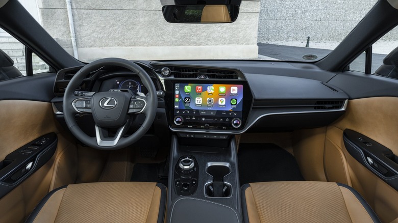 Lexus RZ interior