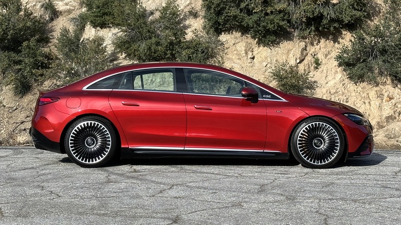 2023 Mercedes-AMG EQE profile