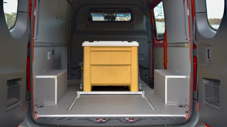 2023 Mercedes-Benz Sprinter (cargo) cargo area.