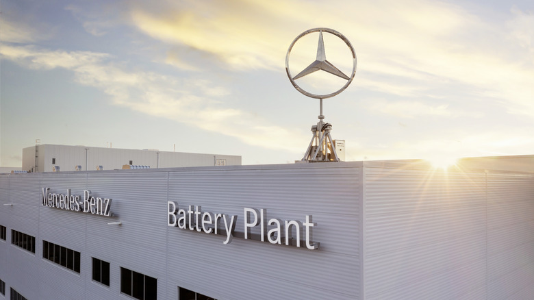 Mercedes-Benz Battery Plant close-up