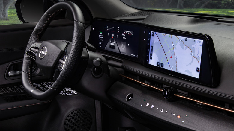 2023 Nissan Ariya infotainment