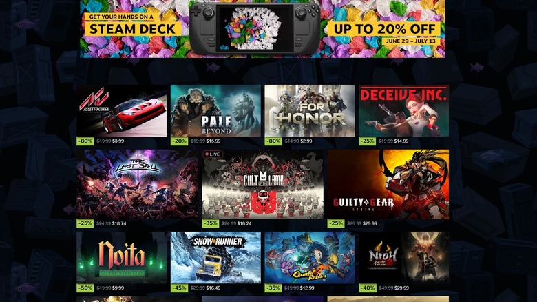 Steam Summer Sale 2023 discounts