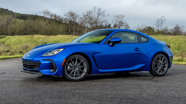 2023 Subaru BRZ in blue