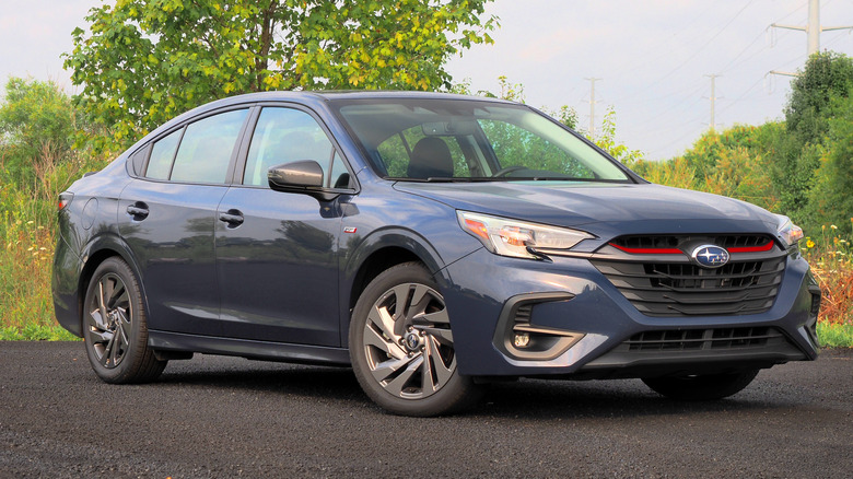 2023 Subaru Legacy front three-quarters