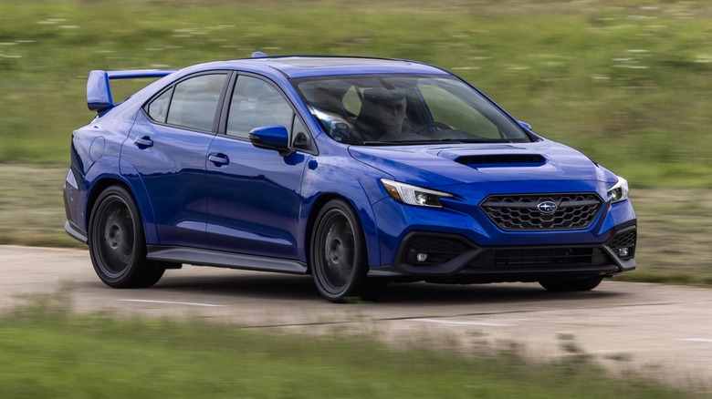 2023 Subaru WRX tuned by Prodrive, front three quarter