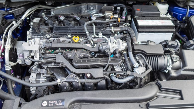 Baía do motor Toyota Corolla Hatchback XSE 2023