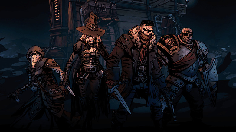 Darkest Dungeon II characters posing