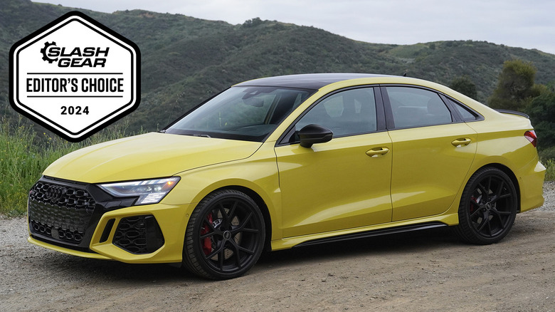 2024 Audi RS3 front three-quarters