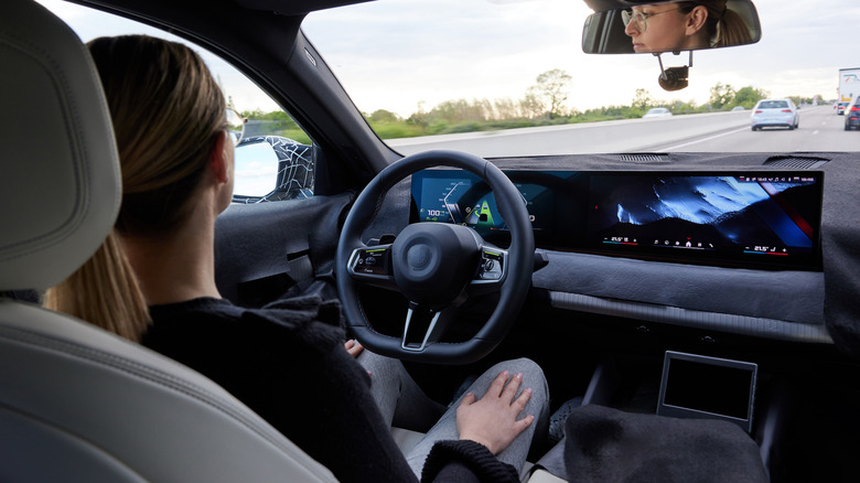 2024 BMW i4 prototype interior