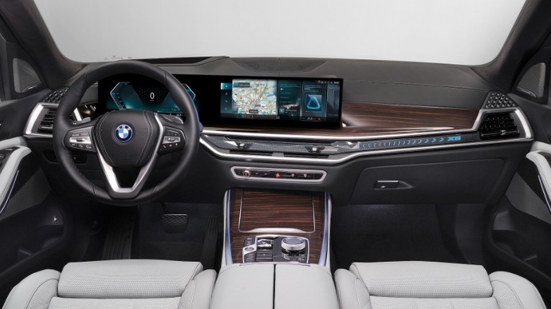 BMW X5 interior