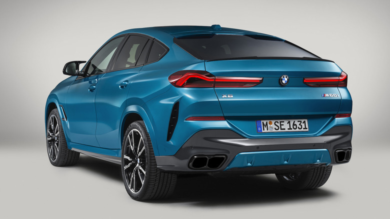 BMW X6 hybrid rear end