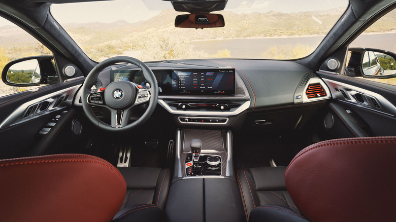 2024 BMW XM Label Red dashboard