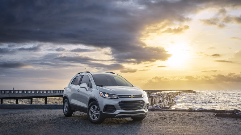 2021 Chevrolet Trax parked