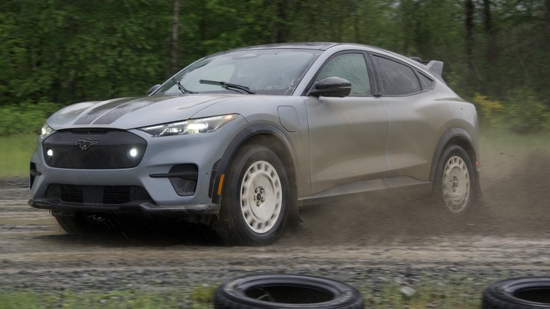 Mach-E Rally going sideways