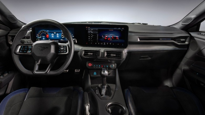 2024 Ford Mustang Dark Horse interior