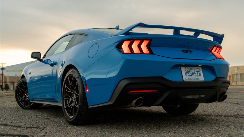 Rear 2024 Ford Mustang GT