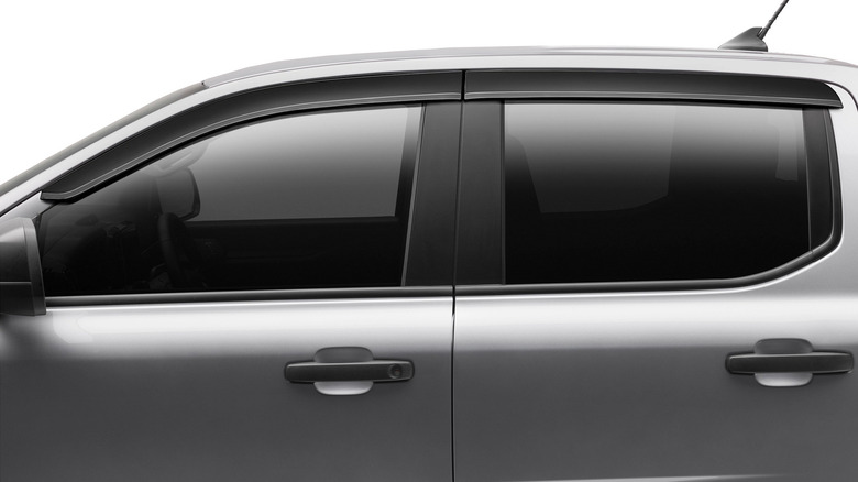 Ford Ranger side window deflectors