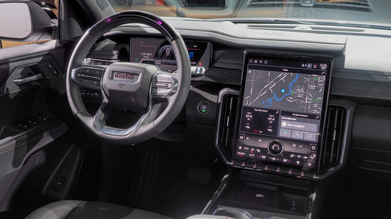 2024 GMC Acadia AT4 dashboard