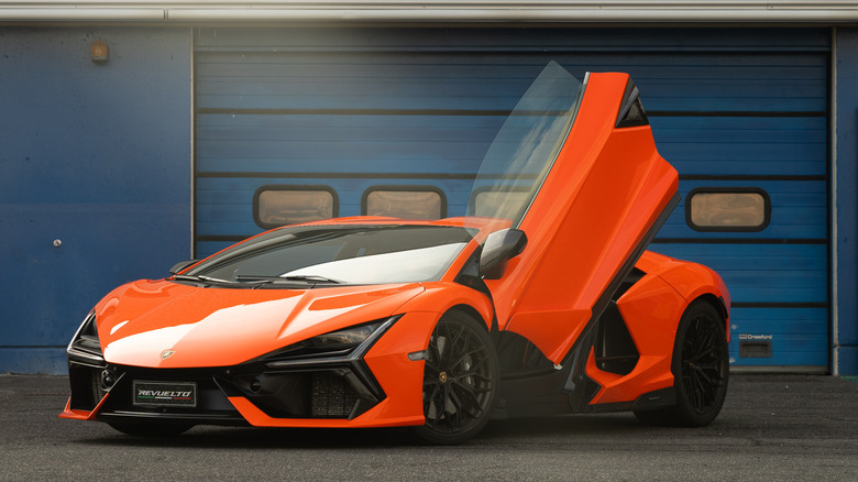 2024 Lamborghini Revuelto in orange