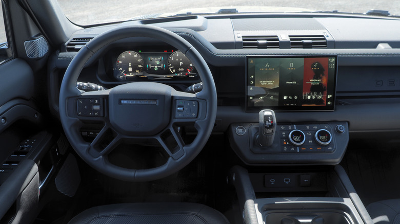 2024 Land Rover Defender 130 dashboard
